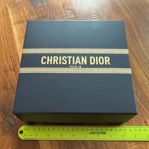 Empty Sauvage Dior Perfume Box